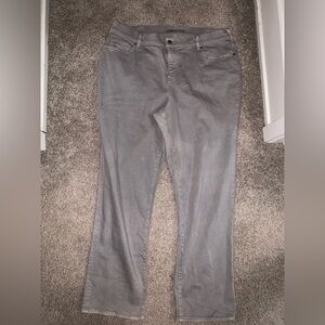 Lands' End Gray Denim Pants